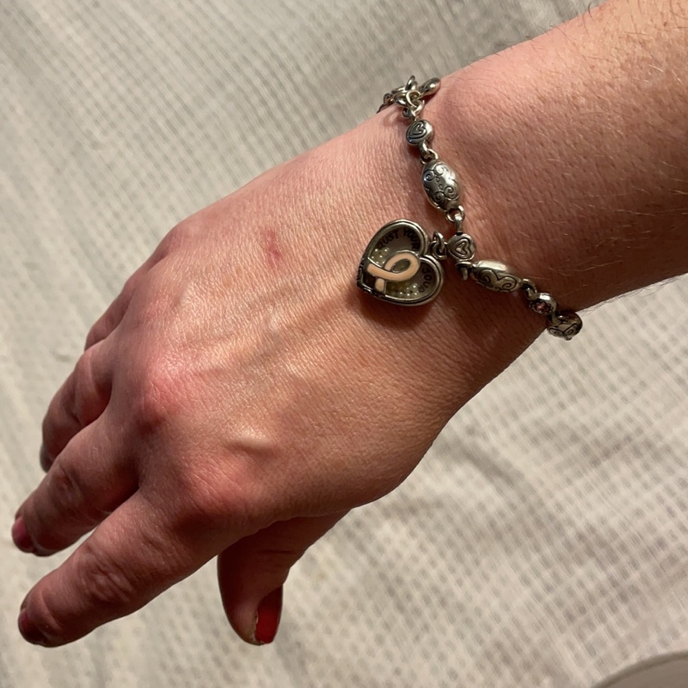 Brighton Breast Cancer awareness bracelet
